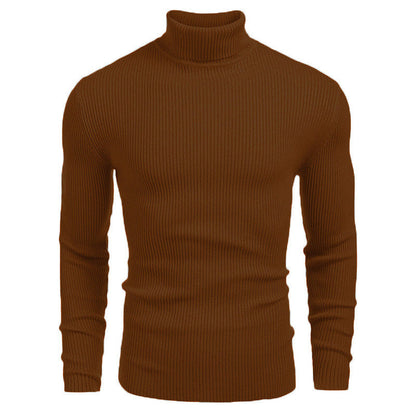 🍂 OFERTA DE TEMPORADA · -50% | Suéter de Cuello Alto para Hombre