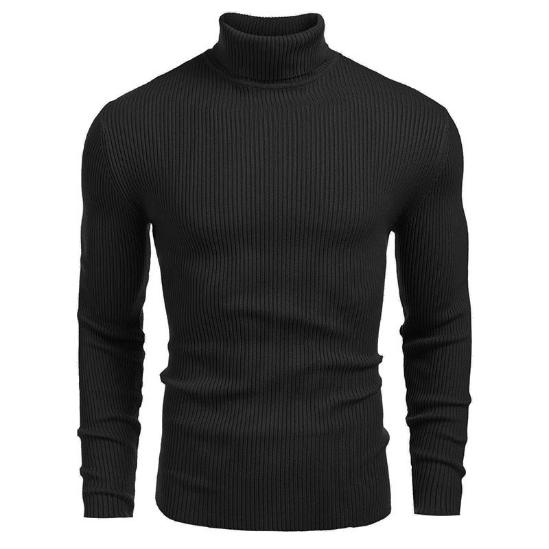 🍂 OFERTA DE TEMPORADA · -50% | Suéter de Cuello Alto para Hombre