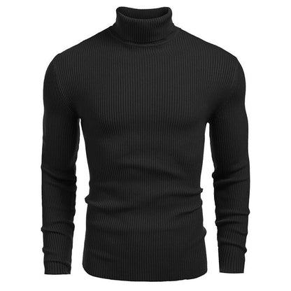 🍂 OFERTA DE TEMPORADA · -50% | Suéter de Cuello Alto para Hombre