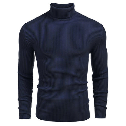🍂 OFERTA DE TEMPORADA · -50% | Suéter de Cuello Alto para Hombre