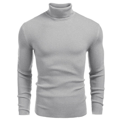 🍂 OFERTA DE TEMPORADA · -50% | Suéter de Cuello Alto para Hombre