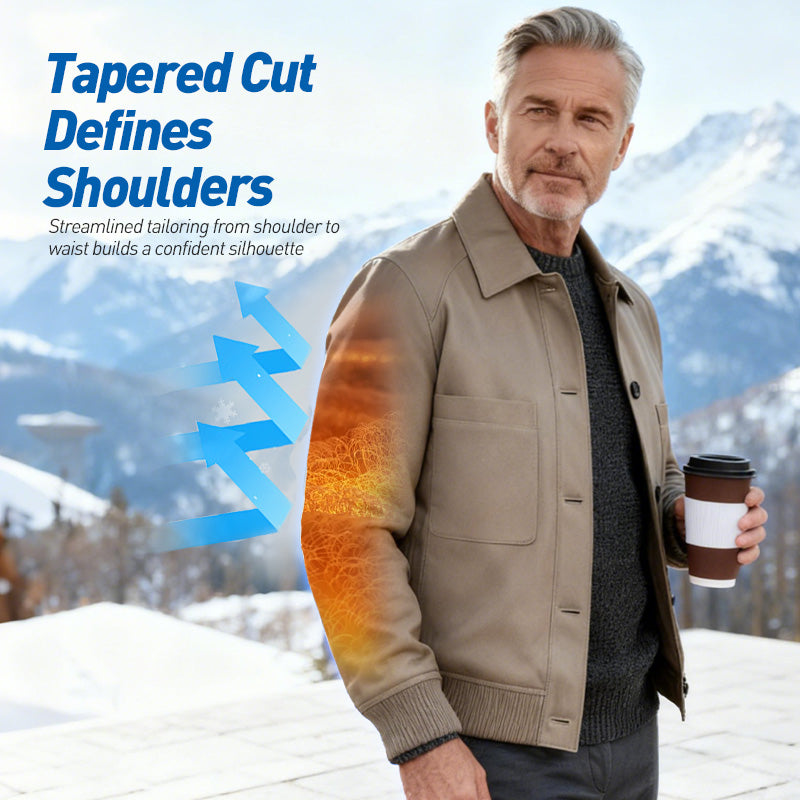 🧥🔥 ¡50% DE DESCUENTO! Chaqueta Clásica de Cuero Sintético para Hombre — Estilo Premium & Súper Duradera | ¡Envío Gratis! 🚚✨