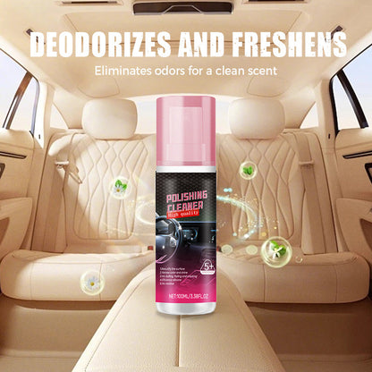 🔥Pulidor de interiores de coche con brillo y protección instantáneos🚗