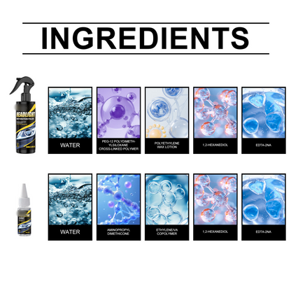 🚗Oferta caliente -50% de descuento🚗 Kit profesional para pulir y sellar faros