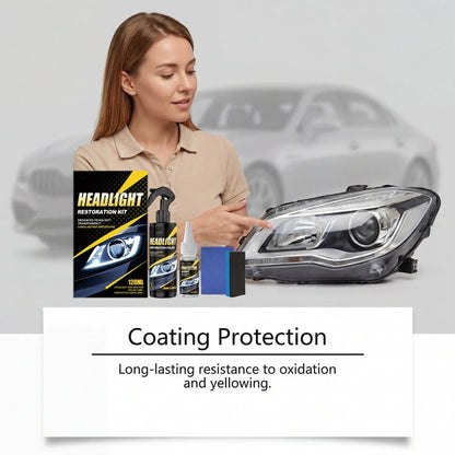 🚗Oferta caliente -50% de descuento🚗 Kit profesional para pulir y sellar faros