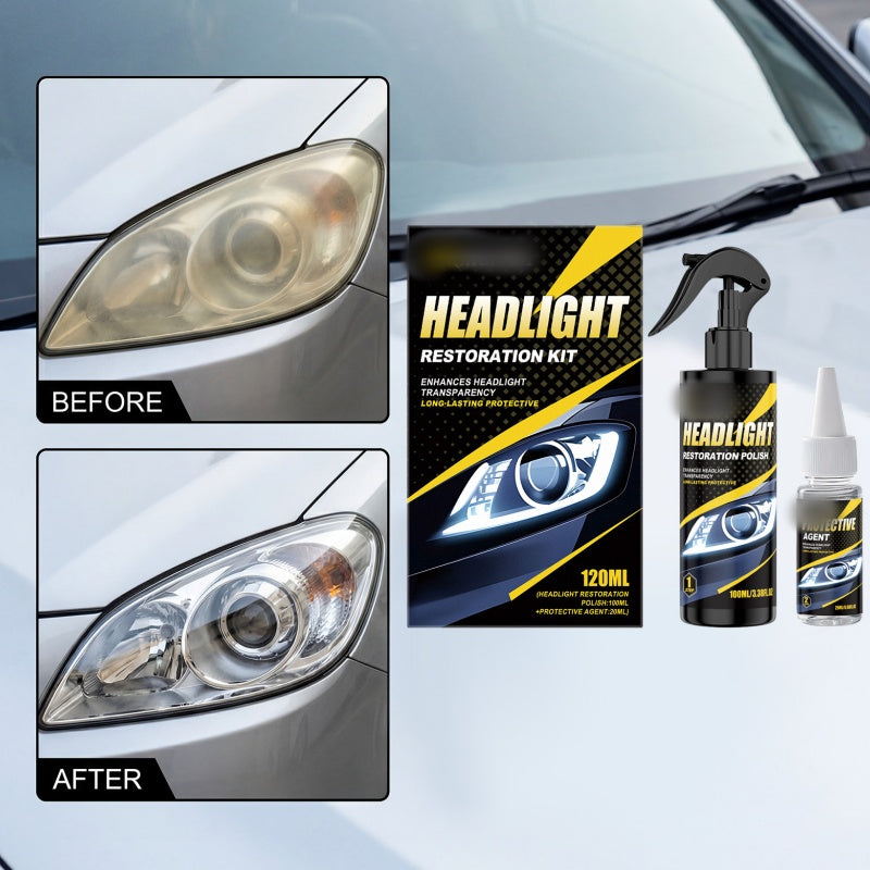 🚗Oferta caliente -50% de descuento🚗 Kit profesional para pulir y sellar faros