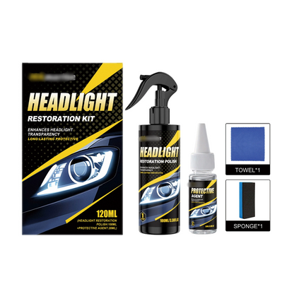 🚗Oferta caliente -50% de descuento🚗 Kit profesional para pulir y sellar faros