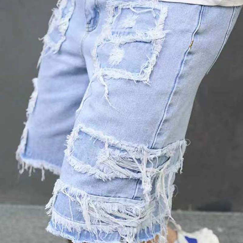 ⏰🔥 ¡Oferta Limitada 50% OFF! 🩳 Shorts Vaqueros Rotos para Hombre – Estilo Urbano y Comodidad de Verano 🌞✨
