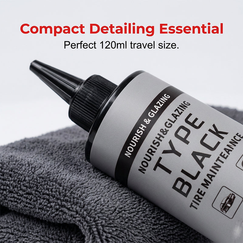 🛞¡50 % DE DESCUENTO AHORA! ⚡ Restaurador de Brillo para Neumáticos y Molduras 🍃