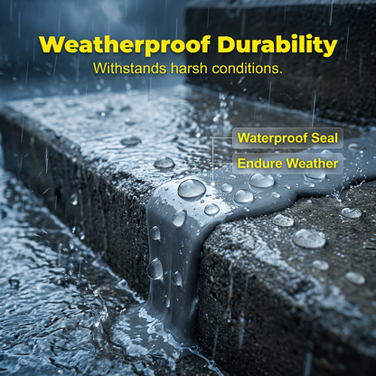 🛠️ Sellador autonivelante para grietas en hormigón – Impermeable y duradero 💧🔒