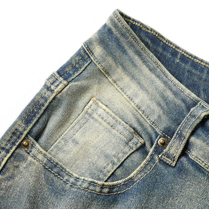 📢📢¡50% DE DESCUENTO!! ⏰ Jeans Acampanados Deshilachados Deconstruidos para Hombre