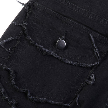 📢📢¡50% DE DESCUENTO!! ⏰ Jeans Acampanados Deshilachados Deconstruidos para Hombre