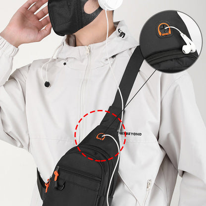 Bolso Bandolera Impermeable con Múltiples Bolsillos