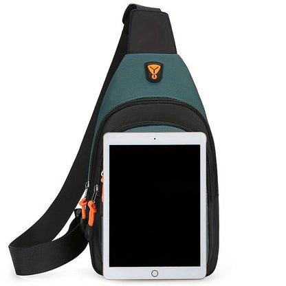 Bolso Bandolera Impermeable con Múltiples Bolsillos