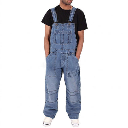 👖🔥 ¡OFERTA 50% OFF! Peto Vaquero para Hombre – Cómodo, Resistente y con Estilo Casual Atemporal ✨