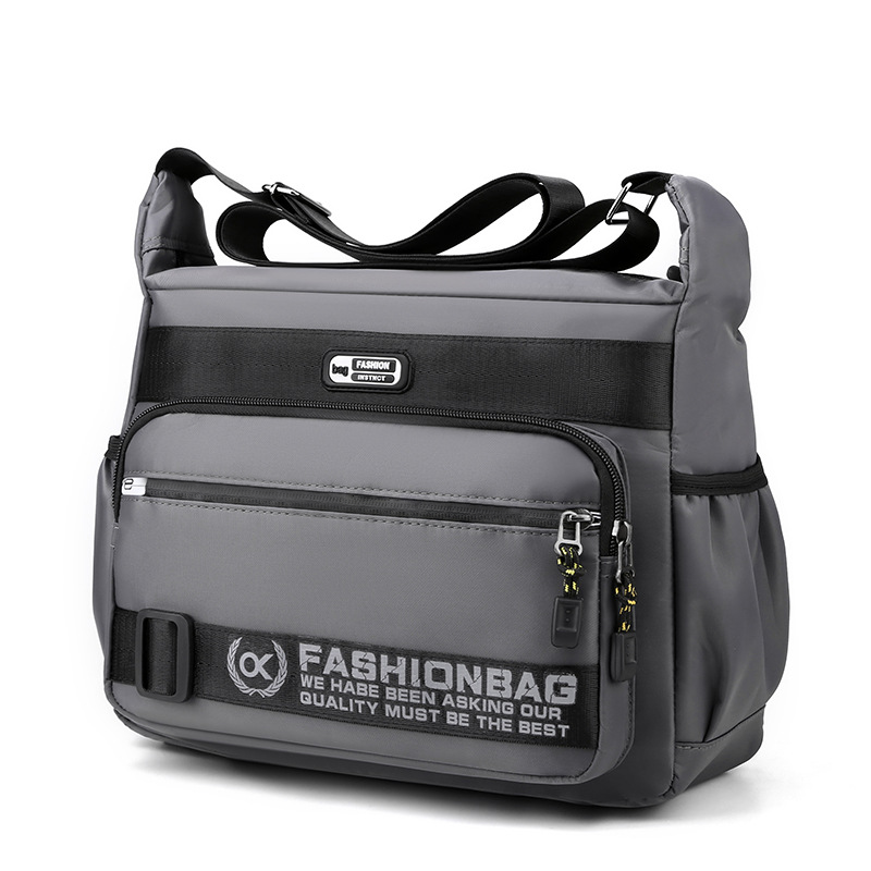 💧👜 Bolso Mensajero Urbano – Resistente al Agua, Multi-Compartmentos y Organización Perfecta para el Trabajo y la Universidad 🏙️💼
