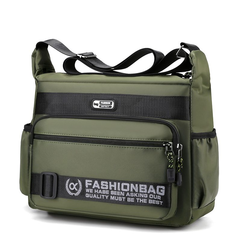 💧👜 Bolso Mensajero Urbano – Resistente al Agua, Multi-Compartmentos y Organización Perfecta para el Trabajo y la Universidad 🏙️💼