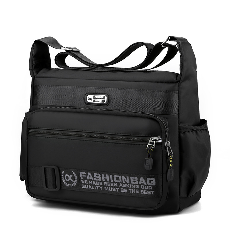 💧👜 Bolso Mensajero Urbano – Resistente al Agua, Multi-Compartmentos y Organización Perfecta para el Trabajo y la Universidad 🏙️💼