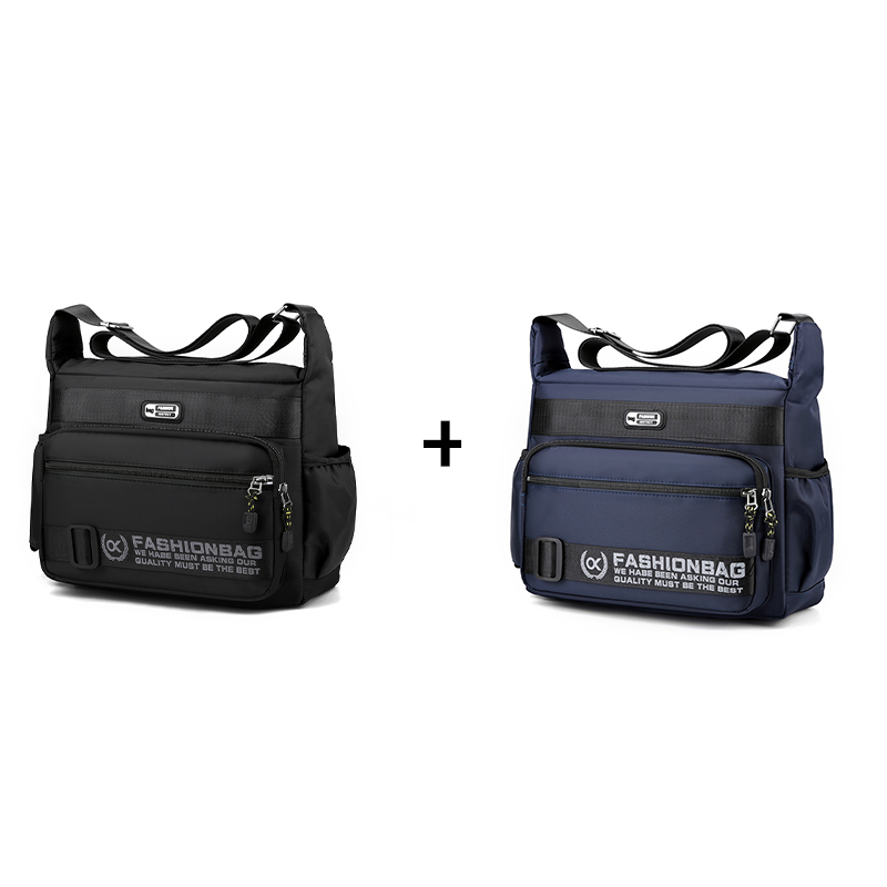 💧👜 Bolso Mensajero Urbano – Resistente al Agua, Multi-Compartmentos y Organización Perfecta para el Trabajo y la Universidad 🏙️💼