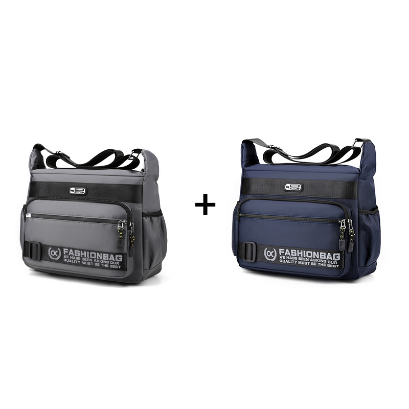 💧👜 Bolso Mensajero Urbano – Resistente al Agua, Multi-Compartmentos y Organización Perfecta para el Trabajo y la Universidad 🏙️💼
