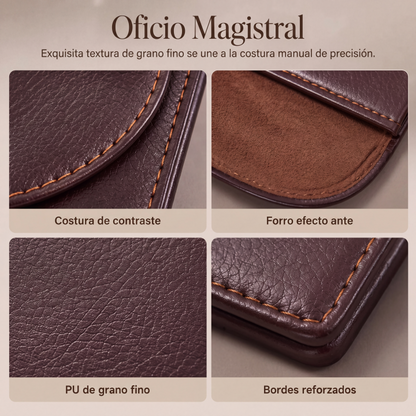 ⏰🔥 ¡OFERTA 50% OFF! 💼✨ Tarjetero de Piel PU Delgado – Acceso Magnético Rápido y Estilo Profesional para Llevar tus Tarjetas Siempre Organizadas