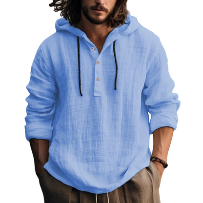 🌿 ¡FRESCA, CÓMODA Y FÁCIL DE LLEVAR! | Camisa con Capucha -50%