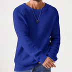⚡ ¡50% MENOS! | Jersey Waffle para Hombre de Cuello Redondo