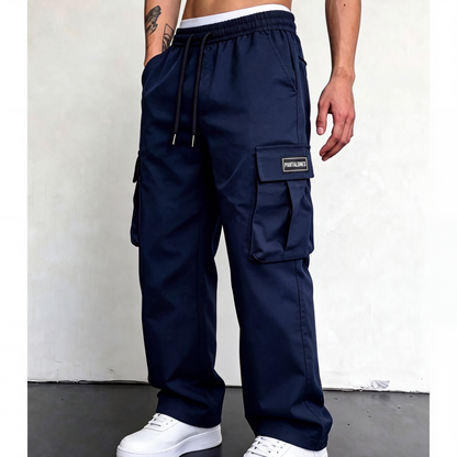 💥 ¡A MITAD DE PRECIO! | Pantalones Cargo Holgados para Hombre