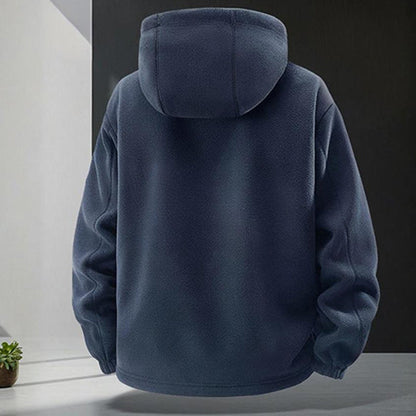 ⏰🔥 ¡OFERTA 50% OFF! 🧥❄️ Chaqueta con Capucha con Interior de Grafeno para Hombre – Calidez Avanzada, Protección contra el Frío y Estilo Casual