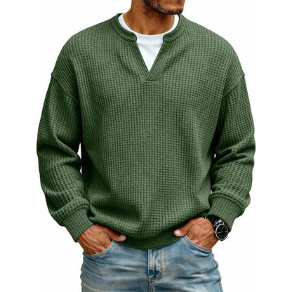 🔥 50% OFF | Playera Waffle para Hombre con Efecto de Doble Capa