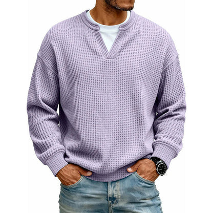🔥 50% OFF | Playera Waffle para Hombre con Efecto de Doble Capa