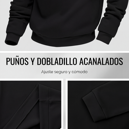⏰🔥 ¡OFERTA 50% OFF! 🧥✨Jersey de cuello alto con cremallera de un cuarto para hombre