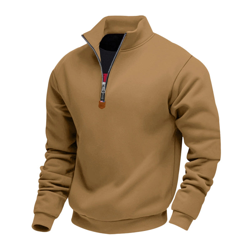 ⏰🔥 ¡OFERTA 50% OFF! 🧥✨Jersey de cuello alto con cremallera de un cuarto para hombre