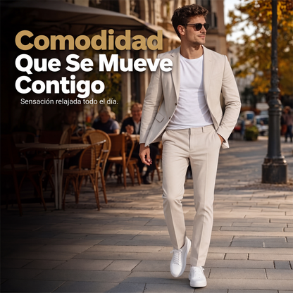 💥-50% AHORRO💥Traje de negocios elástico versátil para hombre