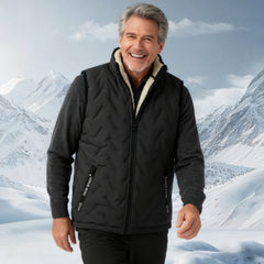 ✨️❄️Chaleco acolchado sin mangas, cálido y desenfadado, para el invierno, con forro polar.