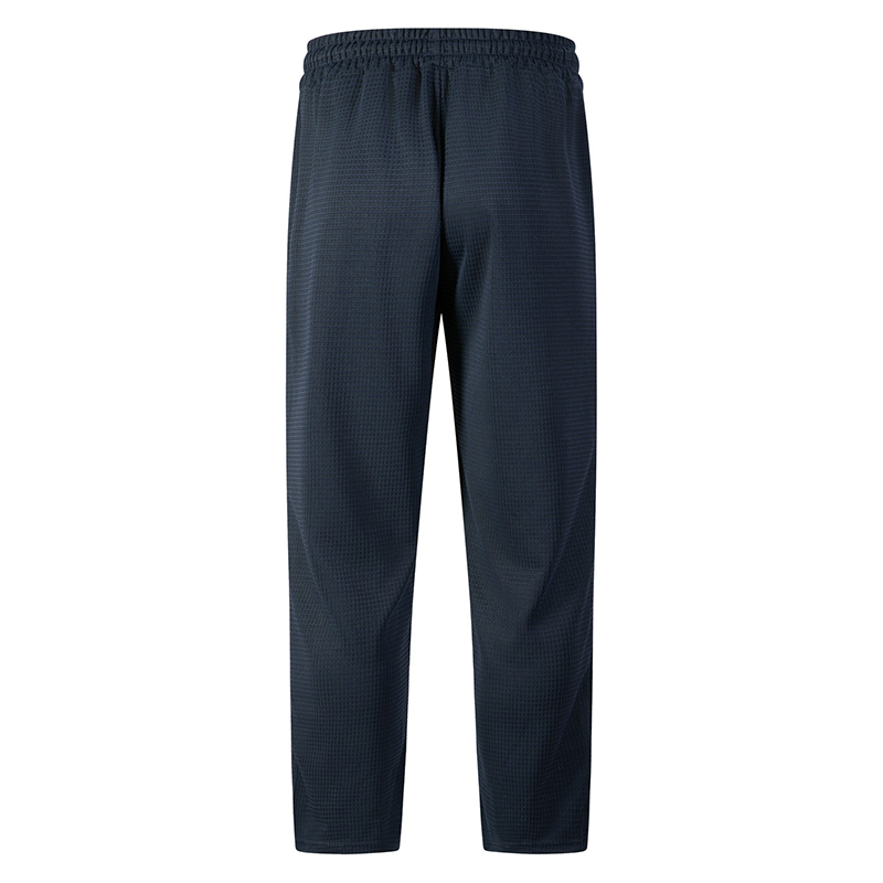 💥-50% AHORRO💥Pantalones casuales de punto gofrado con cordón para hombre