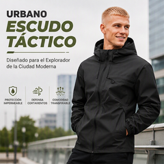 🏆¡Más vendido!🏆 Chaqueta con capucha impermeable para exterior para hombre