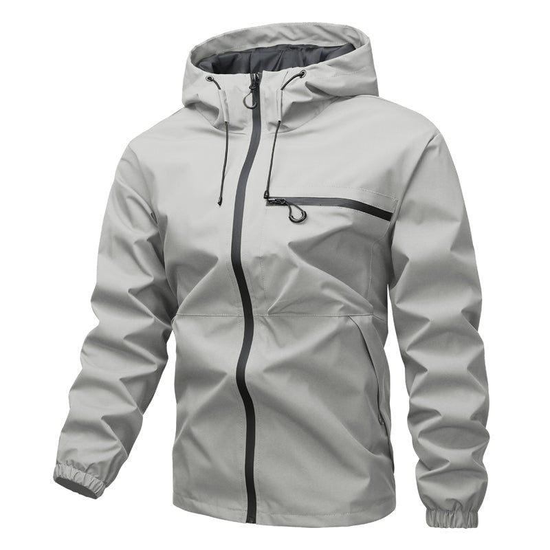 🏆¡Más vendido!🏆 Chaqueta con capucha impermeable para exterior para hombre