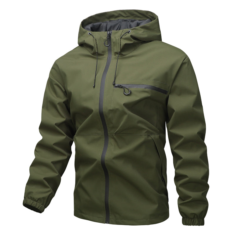 🏆¡Más vendido!🏆 Chaqueta con capucha impermeable para exterior para hombre