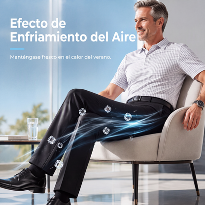 👖 Pantalones casuales de seda de hielo para hombre – frescura, ligereza y estilo moderno | El pantalón que te mantiene fresco y elegante todo el día