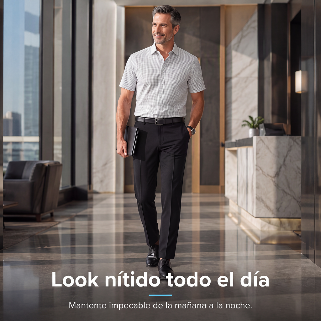 👖 Pantalones casuales de seda de hielo para hombre – frescura, ligereza y estilo moderno | El pantalón que te mantiene fresco y elegante todo el día