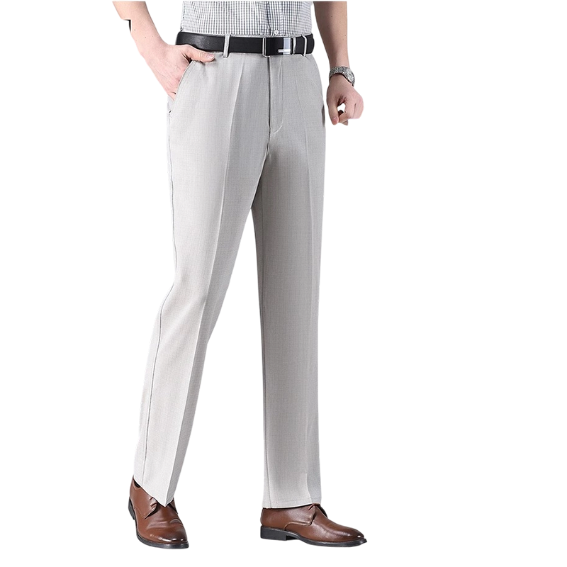 👖 Pantalones casuales de seda de hielo para hombre – frescura, ligereza y estilo moderno | El pantalón que te mantiene fresco y elegante todo el día