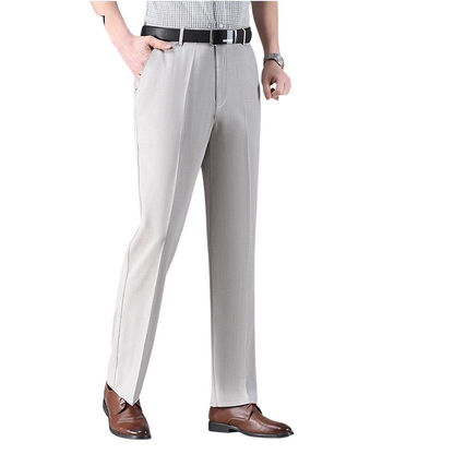 👖 Pantalones casuales de seda de hielo para hombre – frescura, ligereza y estilo moderno | El pantalón que te mantiene fresco y elegante todo el día