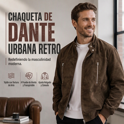 ⏰🔥 ¡OFERTA 50% OFF! 🧥✨ Cazadora Bomber Retro de Ante para Hombre – Corte Oversize, Estilo Urbano y Comodidad Premium para el Día a Día