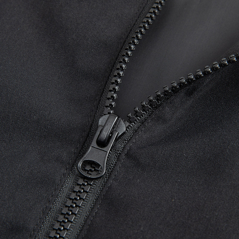 ⏰🔥 ¡OFERTA 50% OFF! 🧥✨ Gabardina cortavientos con capucha de longitud media para hombre