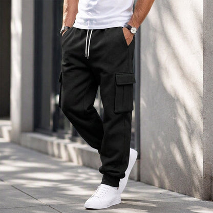 ⏰🔥 ¡OFERTA 50% OFF! 🧥✨Pantalones jogger cargo holgados para hombre con cordón