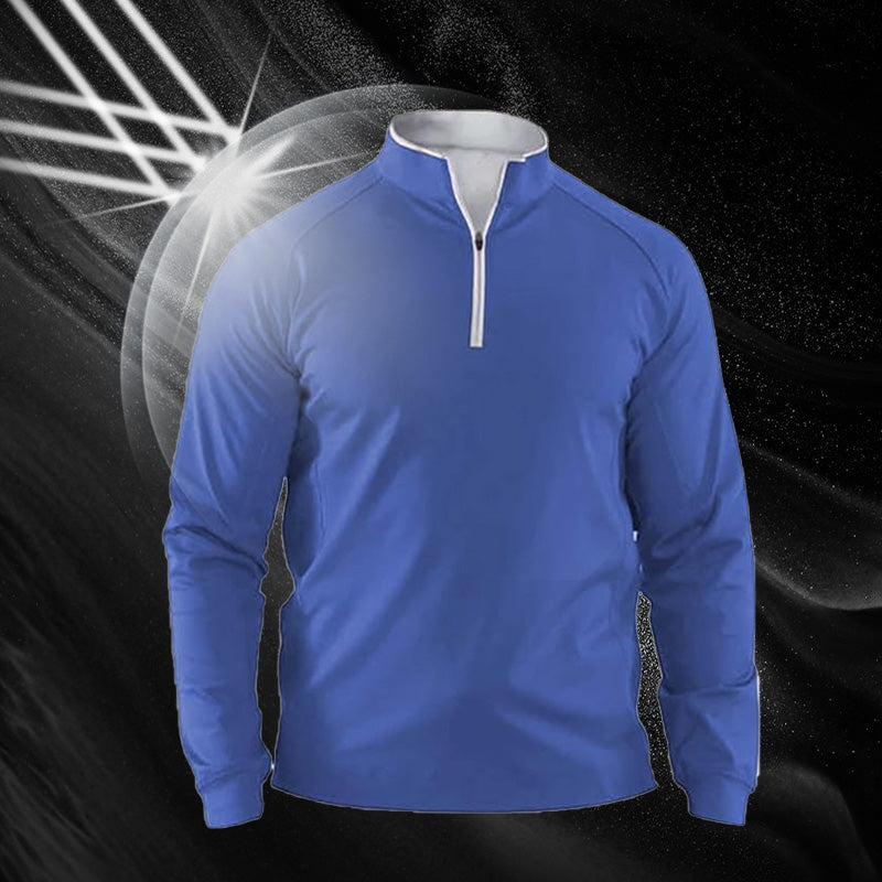 Sudadera de Hombre con Media Cremallera y Cuello Alto - vista 5