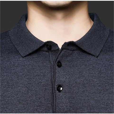 Suéter Camisero con Solapa para Hombre Acolchado - vista 13