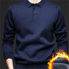 Suéter Camisero con Solapa para Hombre Acolchado - vista 3