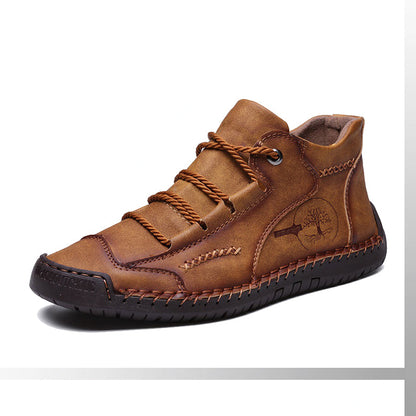 【Hecho a mano】Zapatos de exterior de cuero genuino🔥 50% OFF 🔥